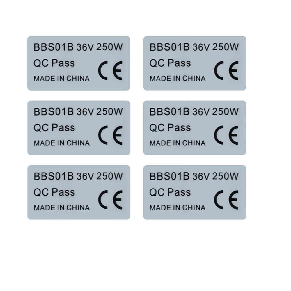 36V 250W Stickers
