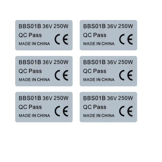 36V 250W Stickers